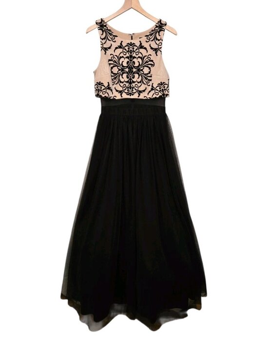 Betsy & Adam Dresses & Skirts - Betsy & Adam Womens Size 10 Mesh Waist Gown Tulle Underskirt Wedding Prom Formal